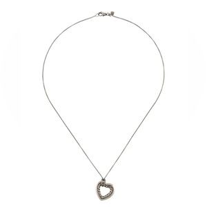 David Yurman cable heart necklace